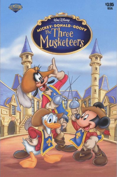 Mickey Donald Goofy The Three Musketeers