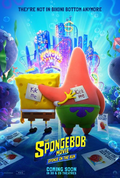 The SpongeBob Movie Sponge on the Run