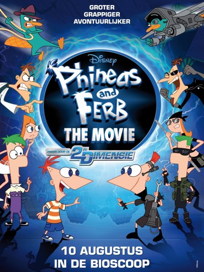 Phineas and Ferb the Movie Across the 2nd Dimension